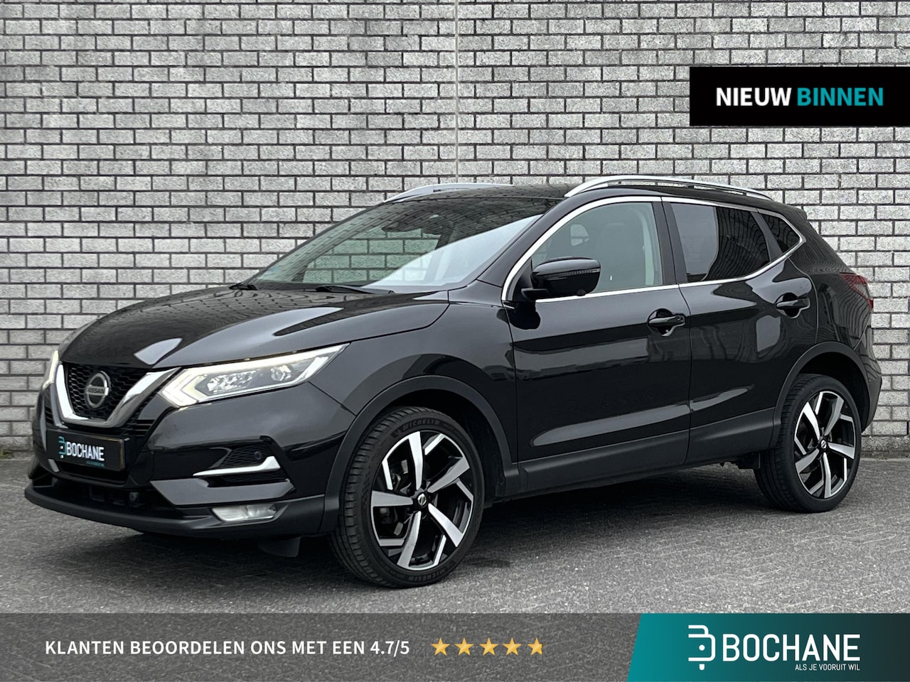 Nissan Qashqai - 1.3 DIG-T Premium Edition | Dealer Onderhouden | Panoramadak | Leder | Apple CarPlay / And - AutoWereld.nl