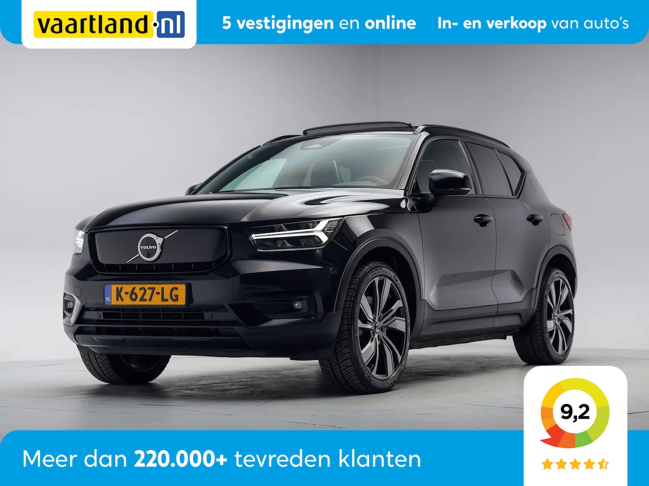 Volvo XC40 - Recharge P8 AWD R-Design 3-Fase [ Panoramadak H/K Adapt.cruise ] - AutoWereld.nl