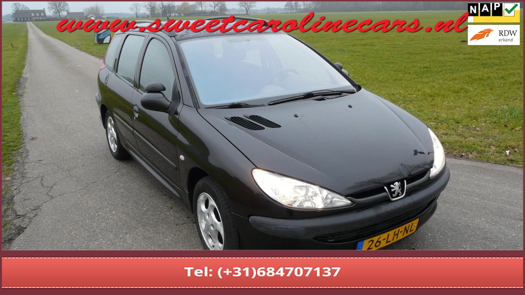 Peugeot 206 SW - 1.4 X-line 1.4 X-line,Elec.pakket,Airco,Trekhaak,Lmv's! - AutoWereld.nl