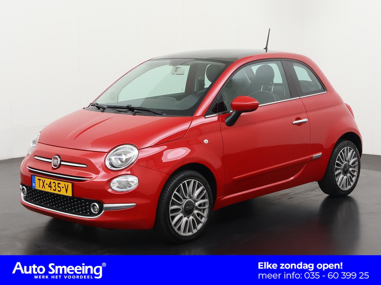 Fiat 500 - 1.2 Lounge | Panoramadak | Airco | Zondag Open! - AutoWereld.nl