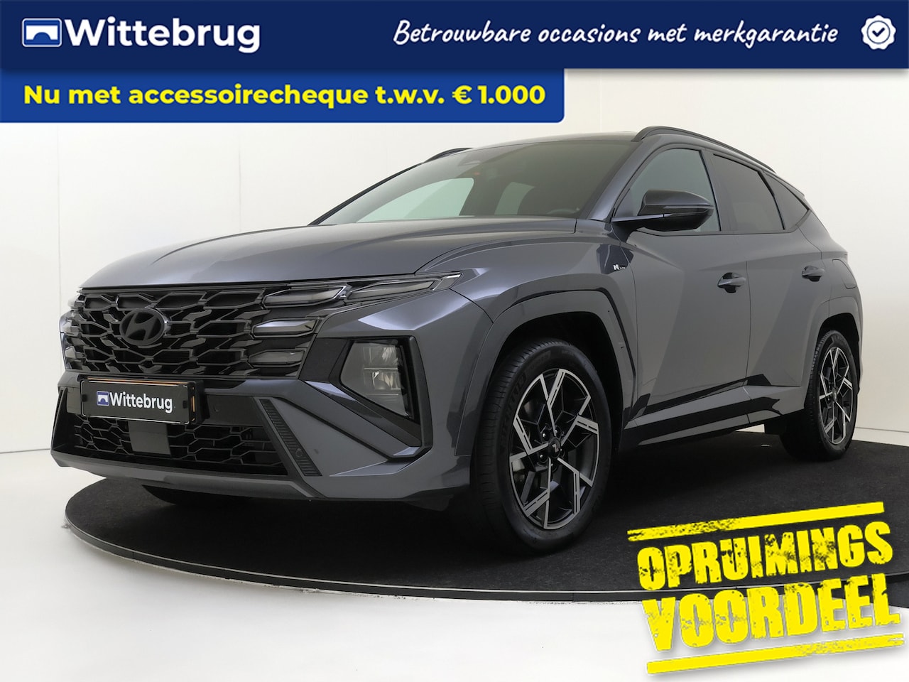 Hyundai Tucson - 1.6 T-GDI PHEV N Line Edition | Winterpakket | Full Map Navi | Camera | Clima | - AutoWereld.nl