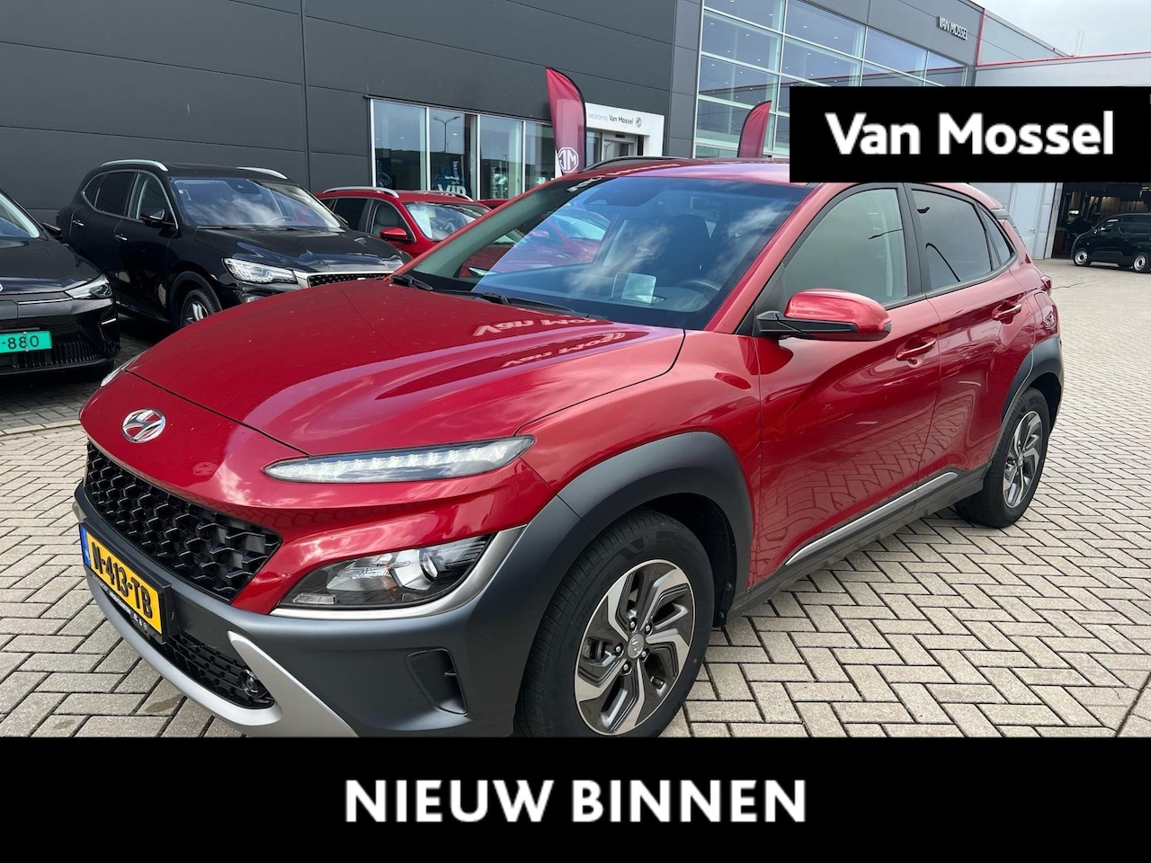 Hyundai Kona - 1.6 GDI HEV Fashion Aut. | Head Up Display | Navi | Adaptieve Cruise Control | Camera | - AutoWereld.nl