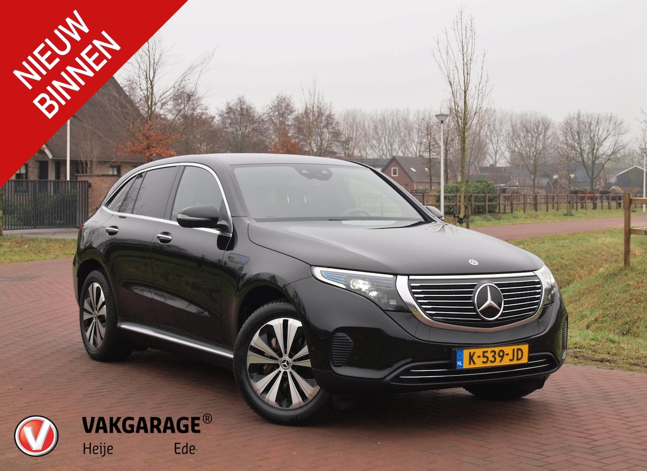 Mercedes-Benz EQC - 400 4MATIC Business Solution 80 kWh | Camera | Sfeerverlichting | Cruise Control | Stoelve - AutoWereld.nl
