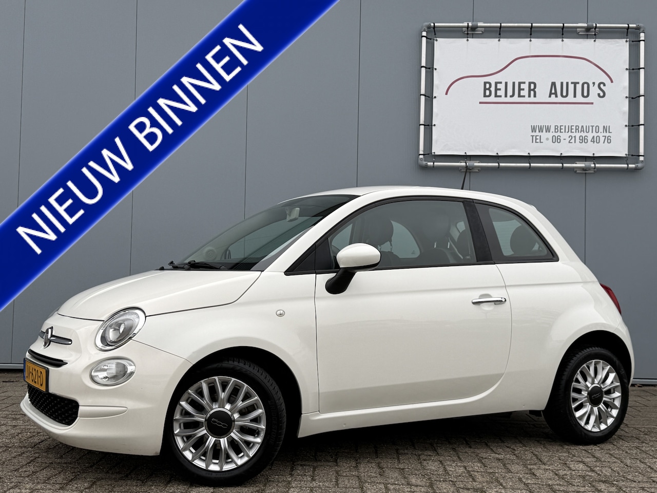 Fiat 500 - 0.9 TwinAir Turbo Popstar Automaat Airco/Bluetooth/15inch. - AutoWereld.nl