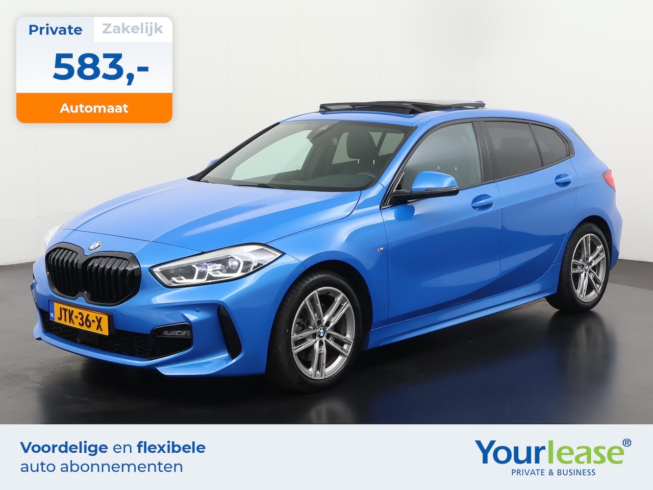 BMW 1-serie - 118i M Sport Shadow Line | All-in 583,- Private Lease | Direct uit voorraad - AutoWereld.nl