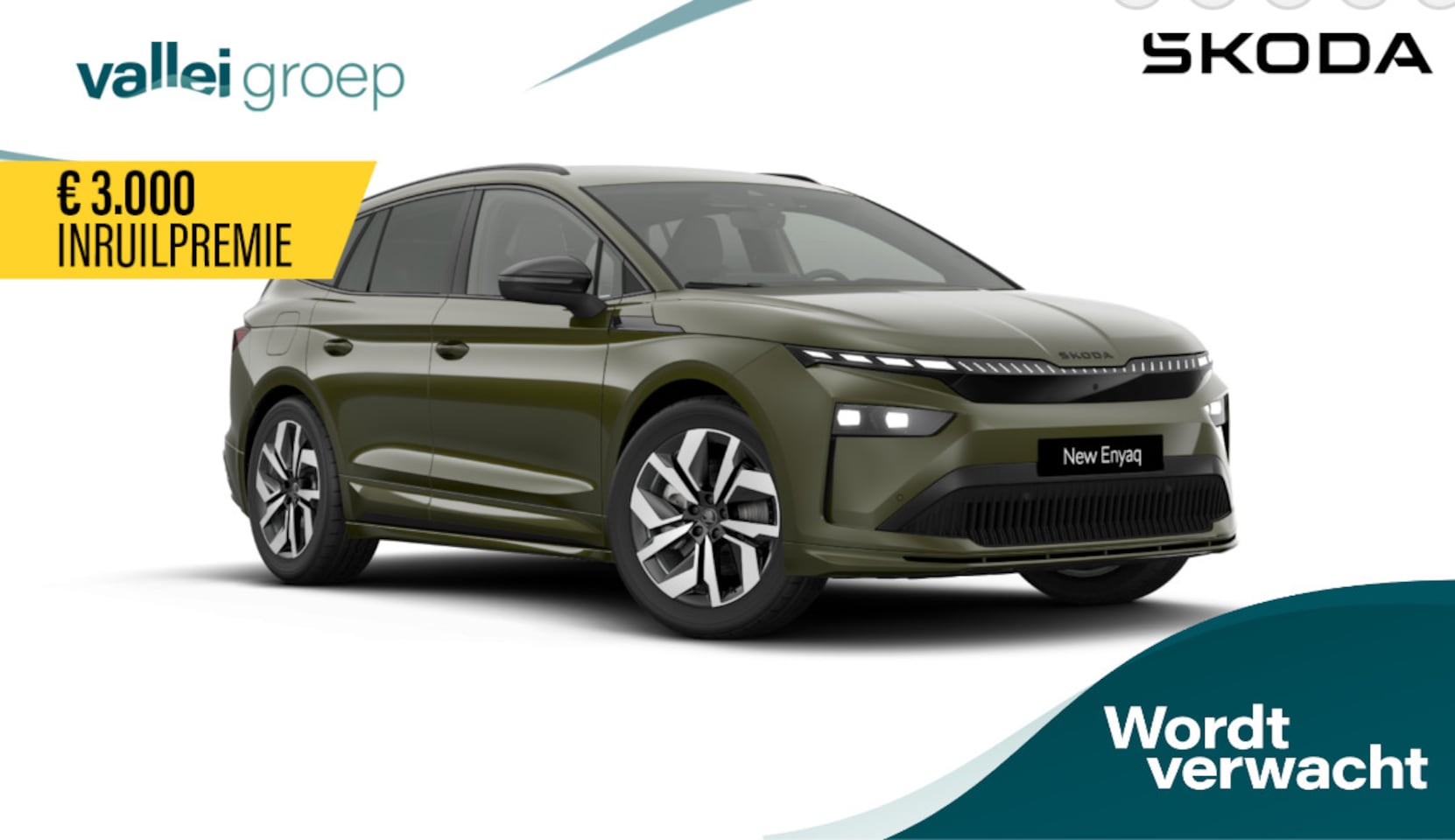 Skoda Enyaq iV - Sportline Elektromotor 210 kW / 286 PK SUV Elektri - AutoWereld.nl