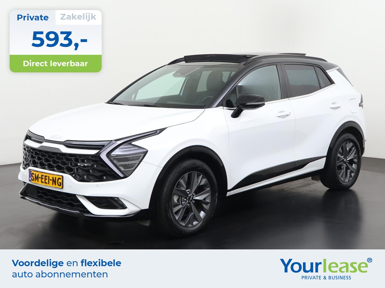 Kia Sportage - 1.6 T-GDi Hybrid GT-Line | All-in 593,- Private Lease | Direct uit voorraad - AutoWereld.nl