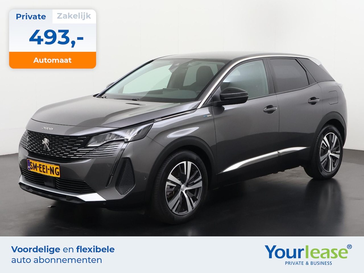 Peugeot 3008 - 1.6 HYbrid 225 Allure Pack | All-in 493,- Private Lease | Direct uit voorraad - AutoWereld.nl