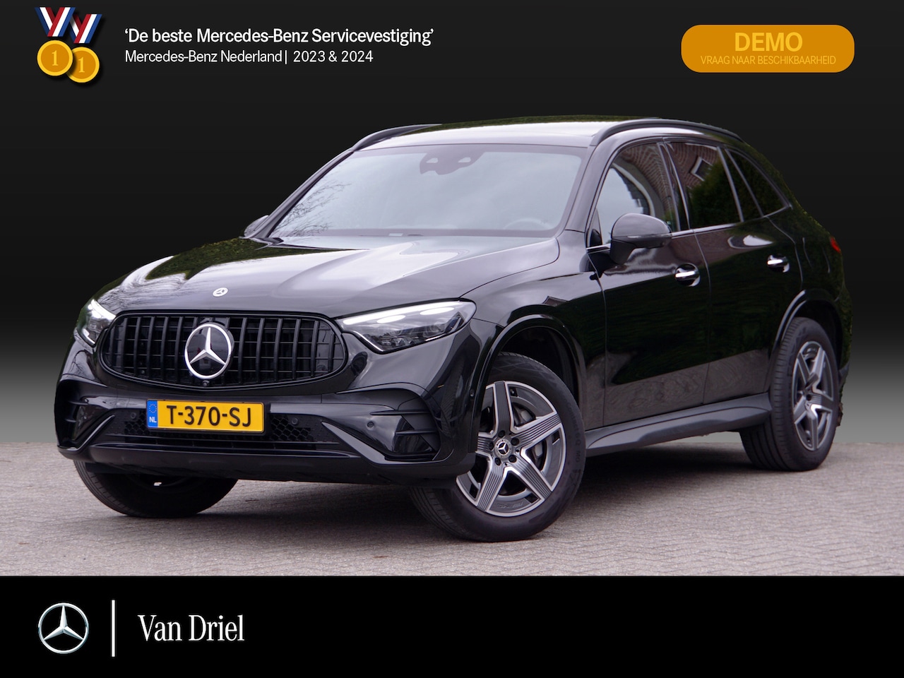 Mercedes-Benz GLC-klasse - GLC 300 e 4MATIC AMG Line Night | Panorama Keyless Rijassistentie Leder - AutoWereld.nl