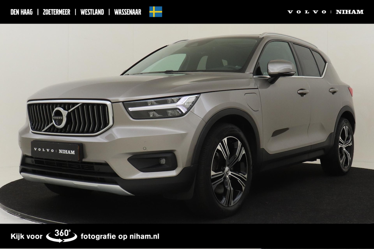 Volvo XC40 - T5 RECHARGE INSCRIPTION -PANO.DAK|HARMAN/KARDON|360°CAM|KEYLESS|LEDER|ADAP.CRUISE|PRIVACY. - AutoWereld.nl