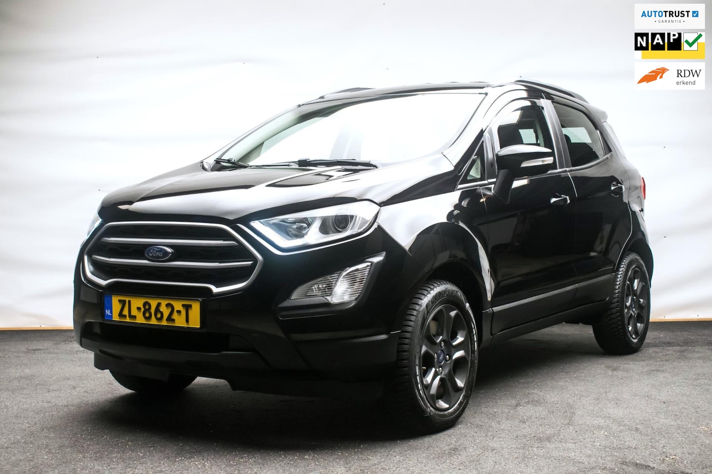 Ford EcoSport - 1.0 EcoBoost 125PK Trend Ultimate ORG NL [ Carplay Camera Trekhaak-Afneembaar ] - AutoWereld.nl