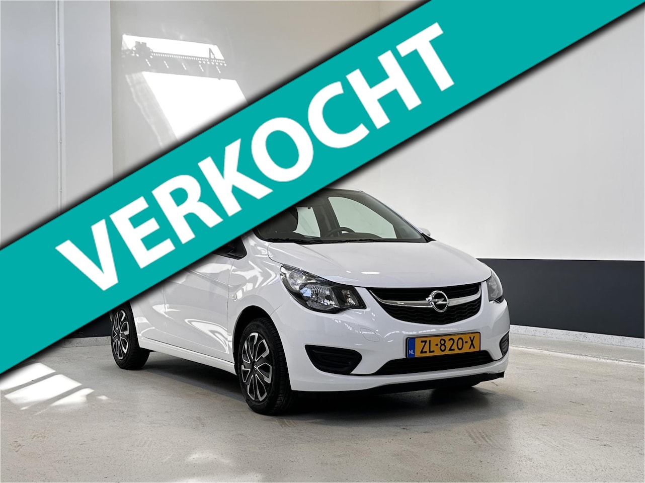 Opel Karl - 1.0 ecoFLEX 120 Jaar Edition | NL | 2e Eig. | Airco | Cruise | Bluetooth | CV - AutoWereld.nl