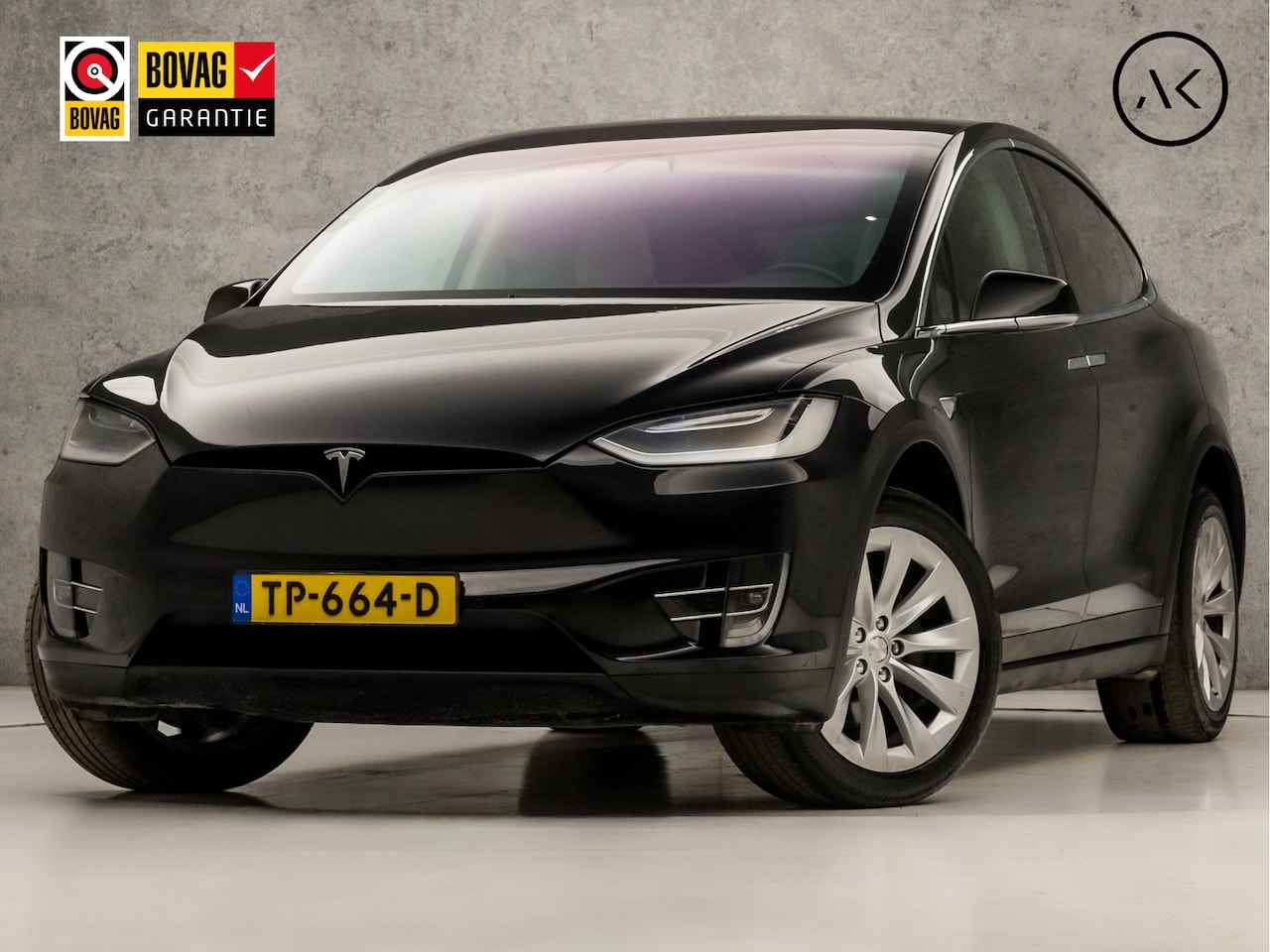 Tesla Model X - 75D Sport 334Pk (AUTOPILOT, LUCHTVERING, MEMORY SEATS, LEDER, TREKHAAK, 360 CAMERA, STUUR/ - AutoWereld.nl