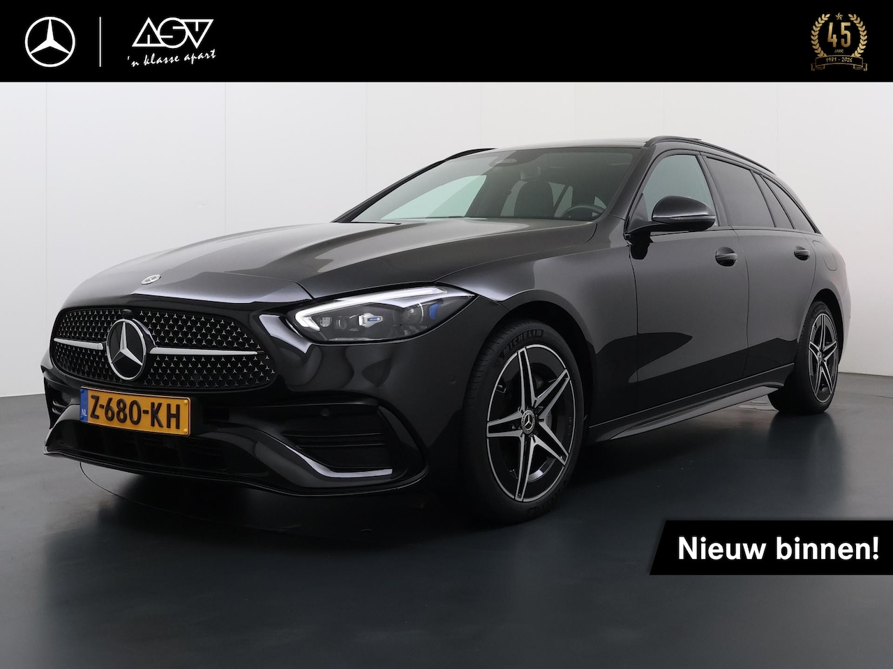 Mercedes-Benz C-klasse Estate - 300 e AMG Line | Panorama-Schuifdak | Trekhaak Wegklapbaar | Burmester Surround System | M - AutoWereld.nl