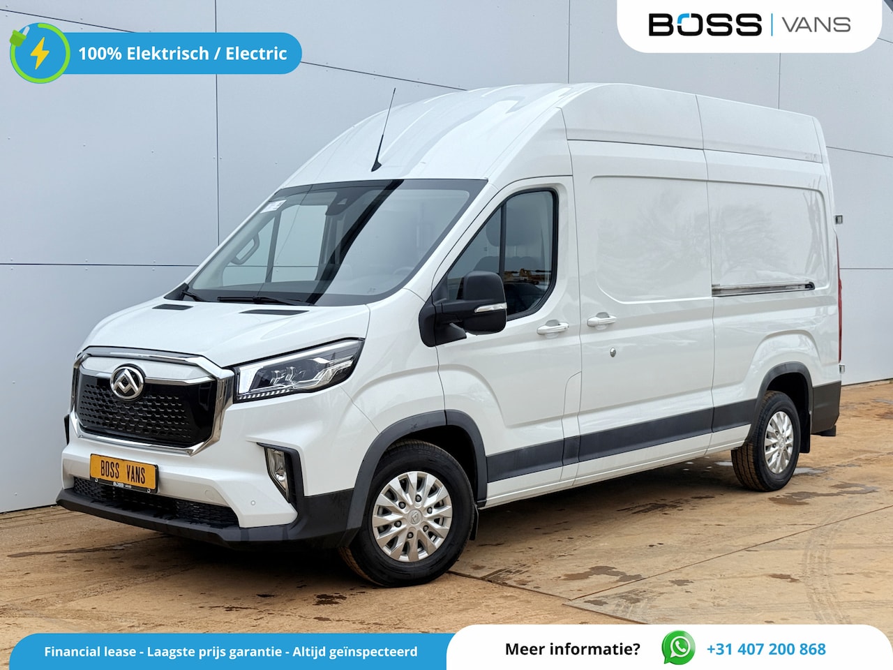 Maxus eDeliver 9 - L3H3 89 kWh L3H3 Pakketbus Delivery Van 398km WLTP 204PK Snelladen LED Airco Adaptieve Cru - AutoWereld.nl