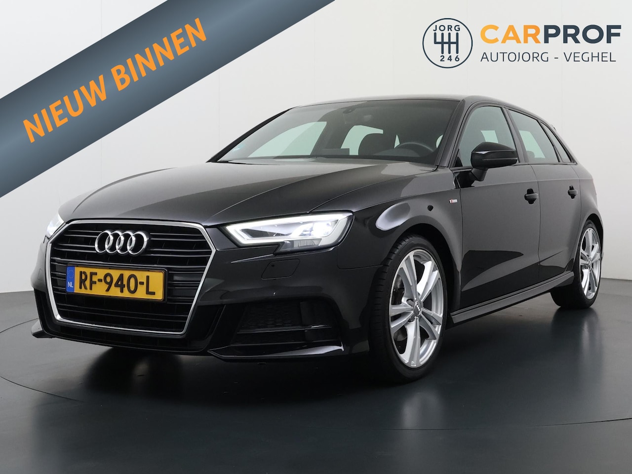 Audi A3 Sportback - 1.0 TFSI Sport S Line Edition Trekhaak | NL Auto | Navigatie | Climate | 2e Eigenaar - AutoWereld.nl