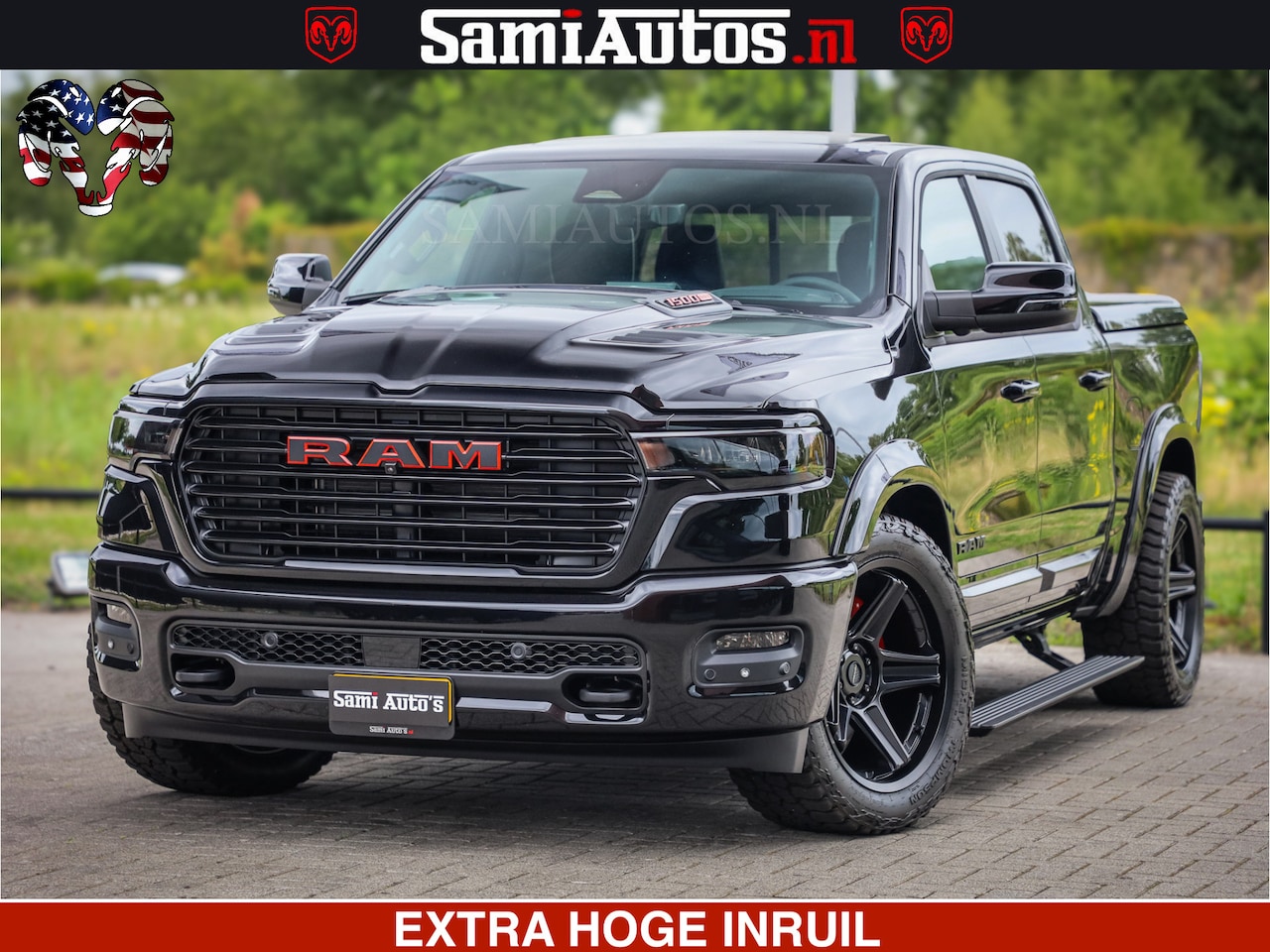 Dodge Ram 1500 - Night Premium | Full Option | De Meest Luxe Pick-Up in zijn Klasse | Comfortabele Dubbele - AutoWereld.nl