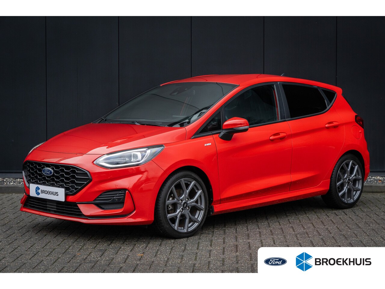Ford Fiesta - 1.0 E.B. 125 PK Hybrid ST-Line X Adapt. Cruise | B&O audio | Matrix Full LED verlichting ( - AutoWereld.nl