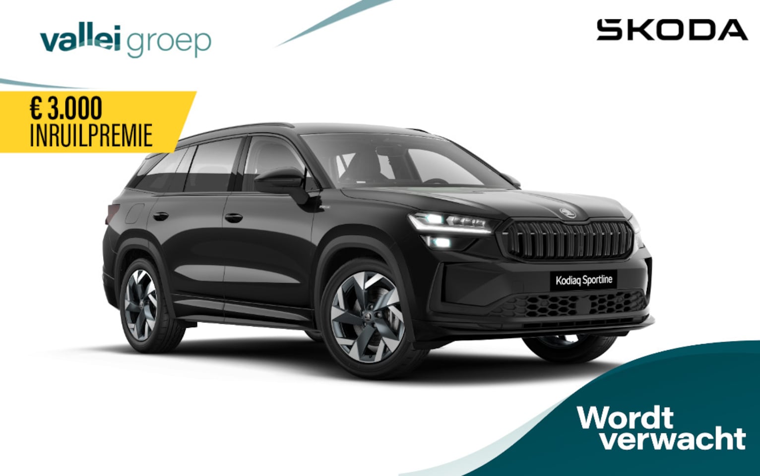 Skoda Kodiaq - Sportline Business 1.5 TSI PHEV 150 kW / 204 PK SU - AutoWereld.nl