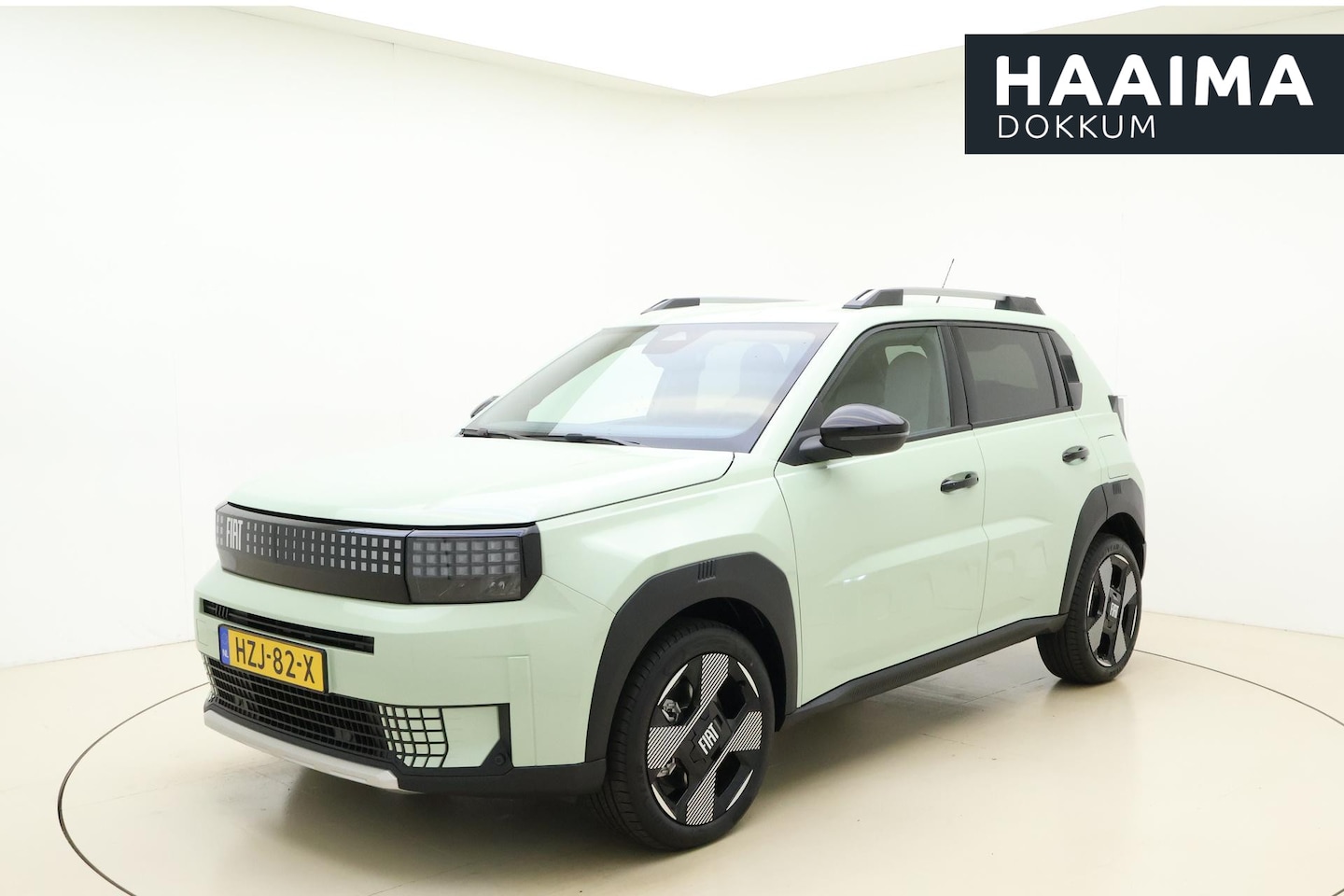 Fiat Grande Panda - La Prima 11 kW 44 kWh | NIEUW | Navigatie | Stoel & Stuurverwarming | Camera | Dakrails | - AutoWereld.nl