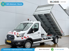Ford E-Transit - 75kWh Kipper Elektrisch 75kWh 334KM WLTP Snelladen Tipper Benne Climate Control Cruise Con