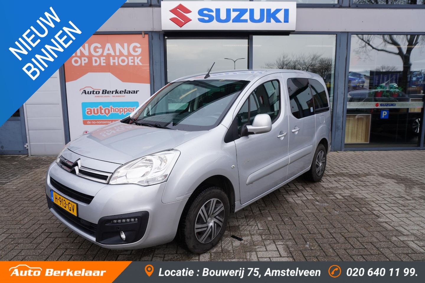 Citroën ë-Berlingo - E-Feel 23 kWh | Personen uitvoering | Achteruitrij camera | Navigatie systeem | Parkeersen - AutoWereld.nl