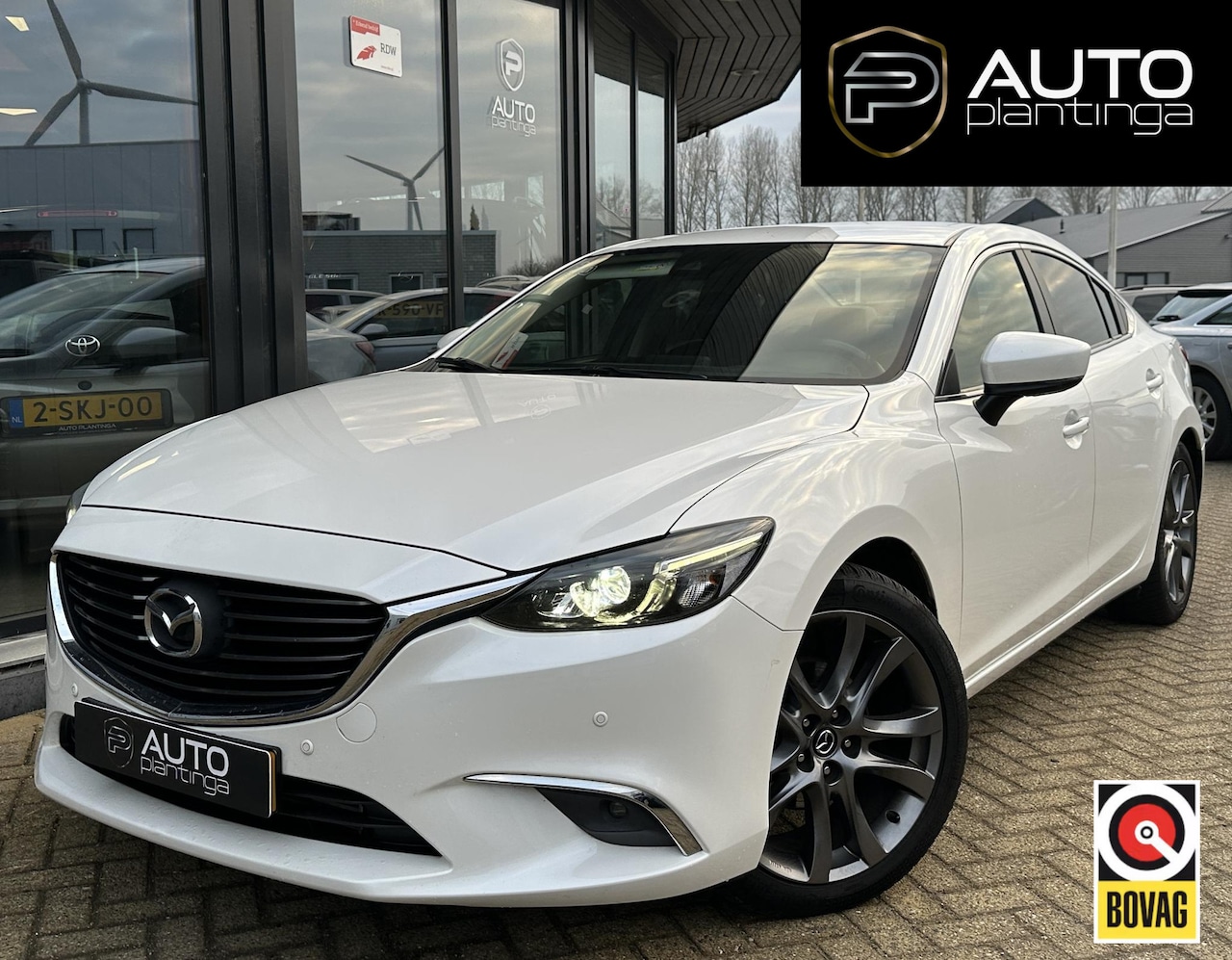 Mazda 6 - 2.2D SkyActiv-D 150 Skylease GT 150PK | BOMVOL | NL AUTO | BOSE | Memory Seats | Lederen B - AutoWereld.nl