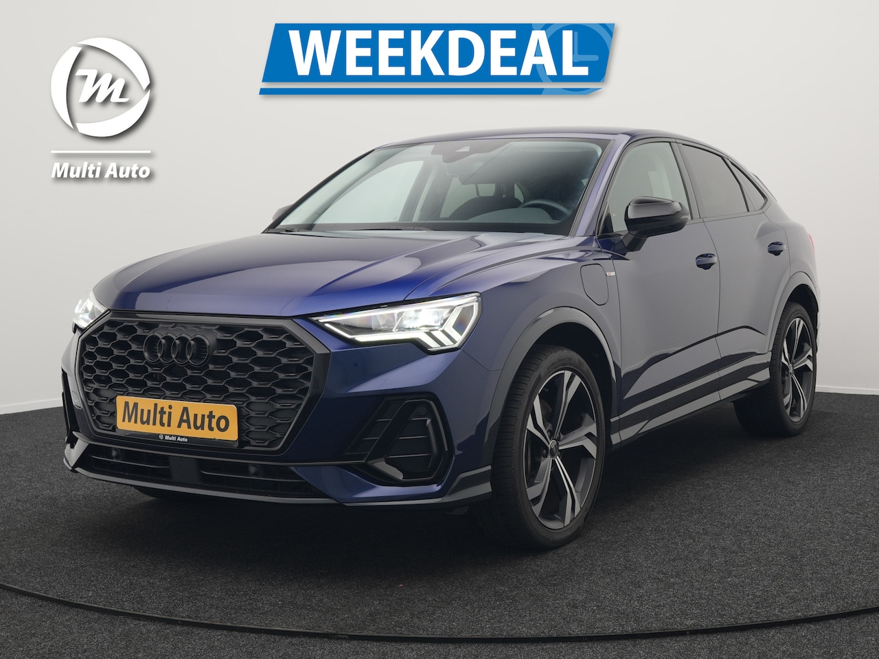 Audi Q3 Sportback - 45 TFSI e S Line Plug In Hybrid 245pk Dealer O.H PHEV | Matrix LED | Cruise Control | Sono - AutoWereld.nl