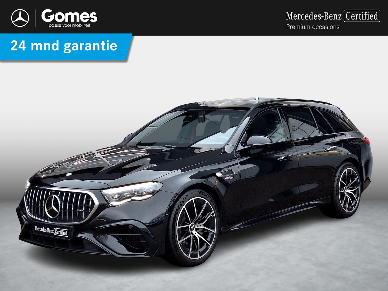 Mercedes-Benz E-klasse Estate - AMG 53 HYBRID 4MATIC+ | Panoramadak | Burmester | Trekhaak | Massage stoelen incl. memory - AutoWereld.nl