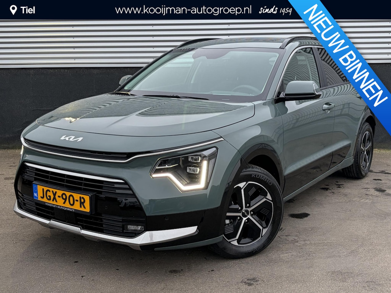 Kia Niro - 1.6 GDi Hybrid DynamicPlusLine Zo goed als nieuw! Schuif/kanteldak, NL-auto, Stoel- & Stuu - AutoWereld.nl