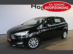 Ford Grand C-Max - 1.0 Titanium Cruise control Clima Trekhaak PDC 100% Onderhouden Inruil Mogelijk