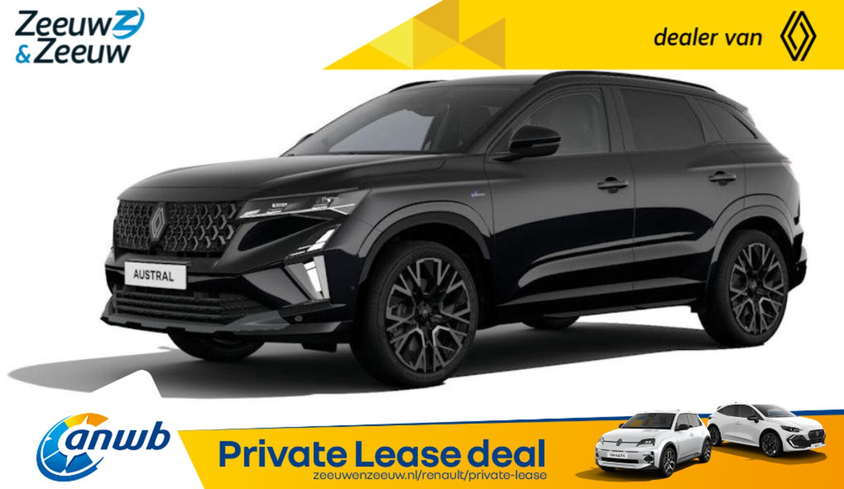 Renault Austral - (ANWB Private Lease Actie v.a. € 599,-) E-Tech full hybrid 200 Esprit Alpine | Wij maken g - AutoWereld.nl