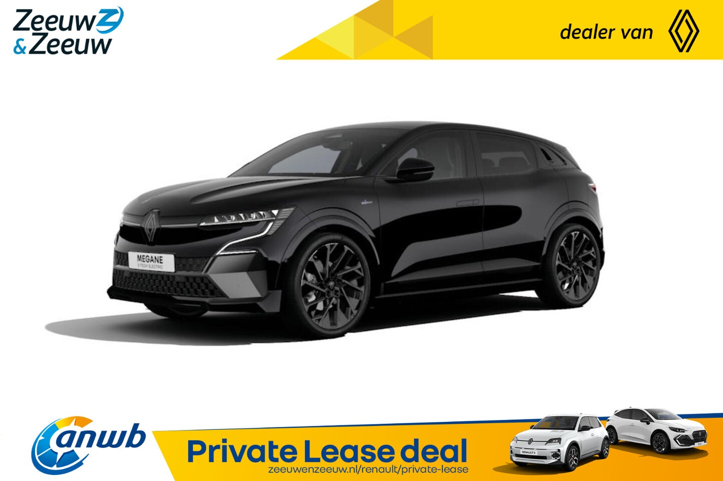 Renault Mégane E-Tech - Esprit Alpine 220 PK Comfort Range 60 kWh | NU nog leverbaar tegen 17% bijtelling en met € - AutoWereld.nl