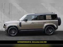 Land Rover Defender 110 - 3.0 D200 SE Grijs Kenteken Luchtvering Trekhaak Stoelverwarming LED 19 Inch 360 Camera