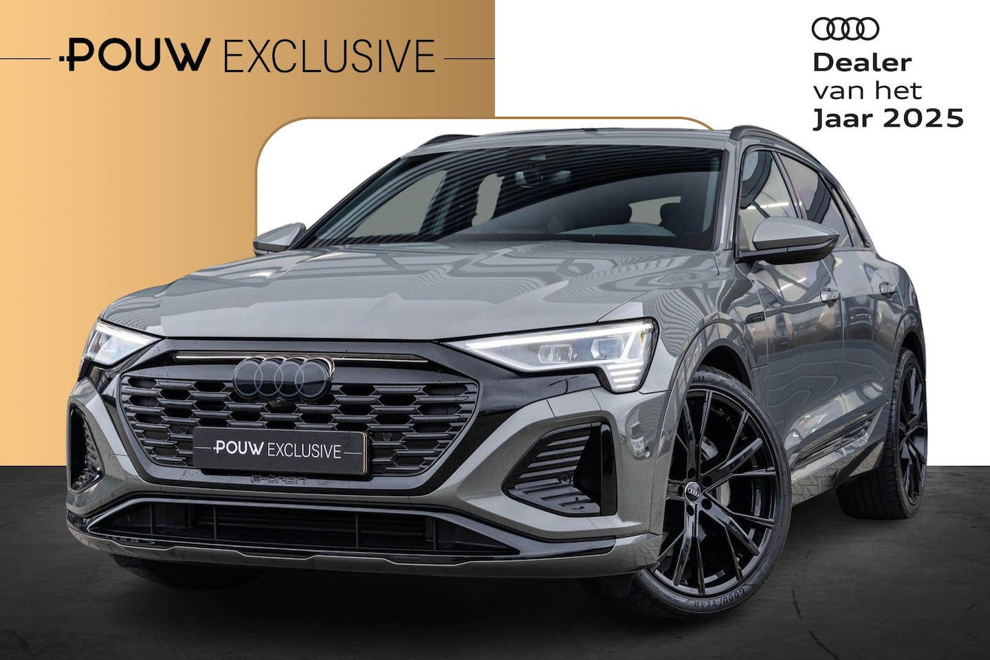 Audi Q8 e-tron - 55 408pk quattro S Edition 115 kWh | Panoramadak | B&O | Sportstoelen Plus | Zwart Optiek - AutoWereld.nl