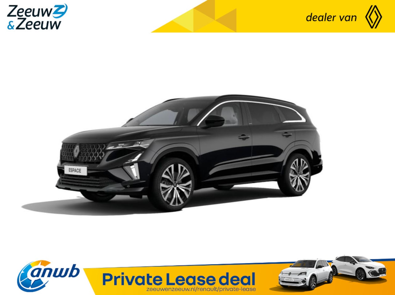 Renault Espace - E-Tech full hybrid 200 iconic 7p. | Uit voorraad leverbaar met € 4.000,- Zeeuw & Zeeuw voo - AutoWereld.nl
