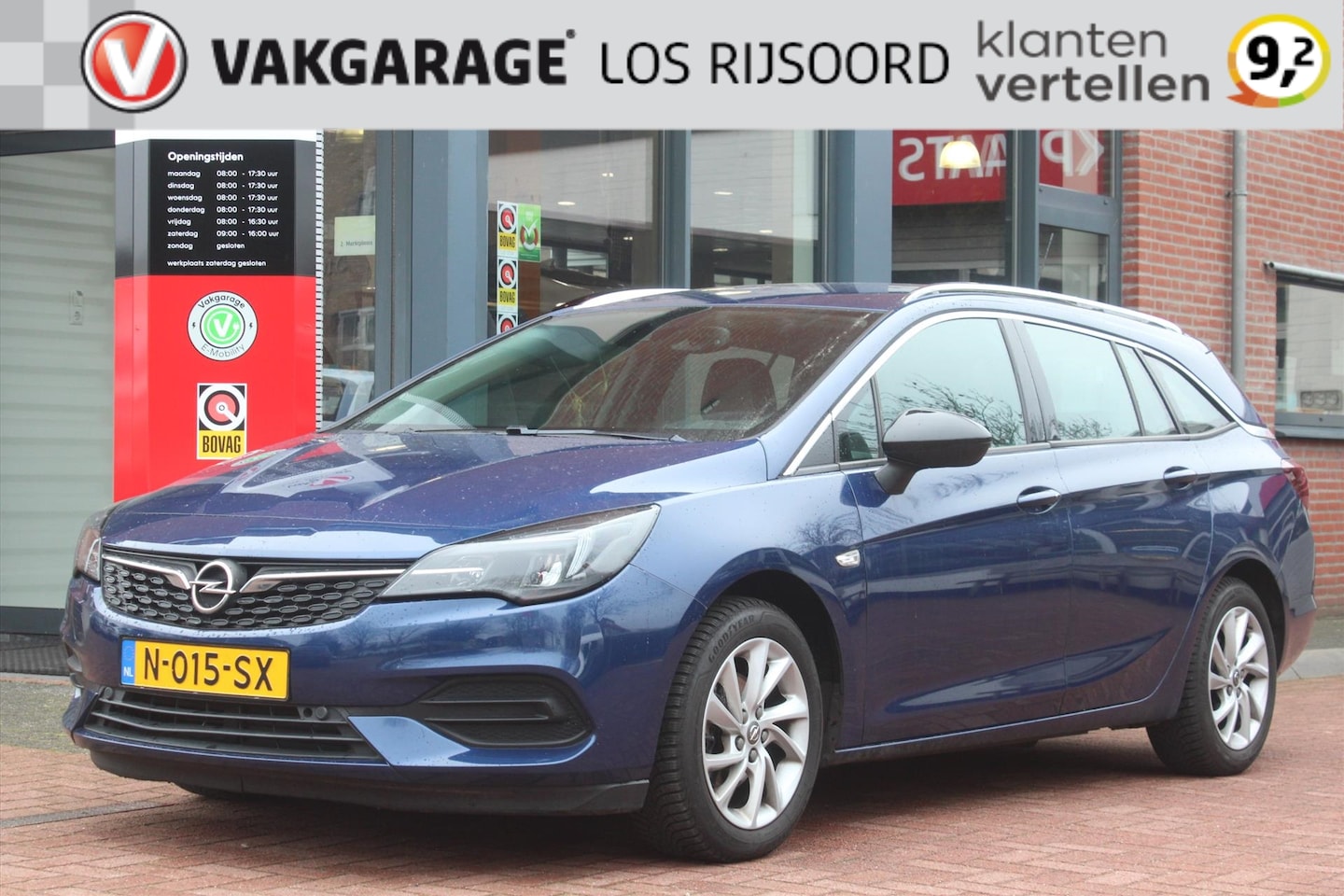 Opel Astra Sports Tourer - 1.4 Turbo Aut. *Business* | Trekhaak | Carplay | Camera | Cruise & Climate | PDC | Navigat - AutoWereld.nl