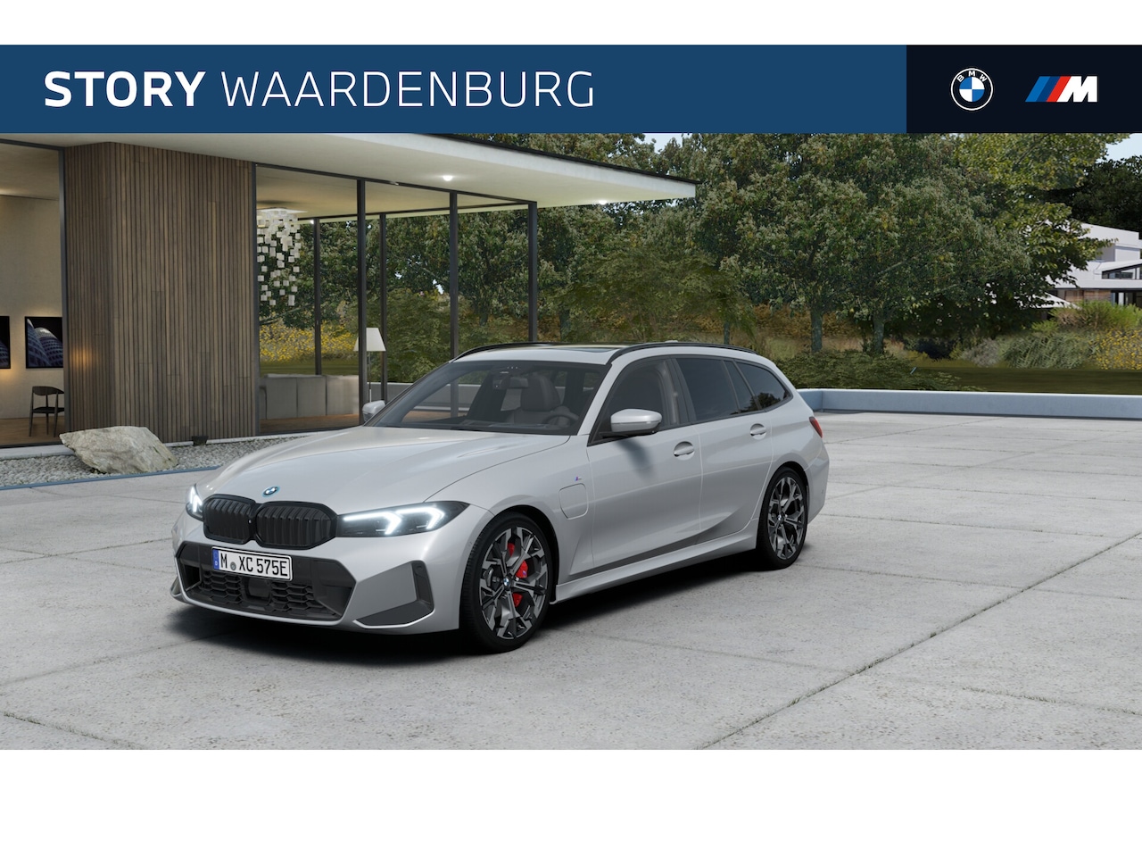 BMW 3-serie Touring - 330e High Executive M Sport Automaat / Panoramadak / Trekhaak / Sportstoelen / Adaptieve L - AutoWereld.nl
