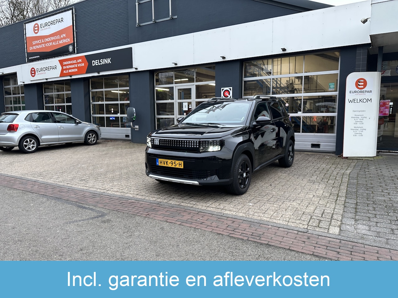 Fiat Grande Panda - 1.2 Hybrid ICON Automaat All-in Prijs Andriod/Apple/Airco/Parkeerhulp/Pack Style Eurorepar - AutoWereld.nl