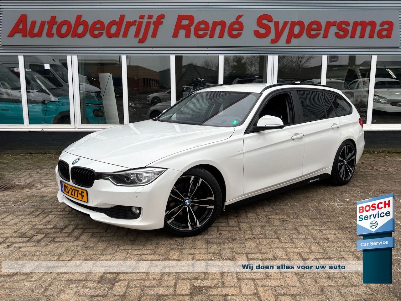 BMW 3-serie Touring - 320d High Executive | Automaat |Stoelverwarming | Elektrische Achterklep | Navi - AutoWereld.nl
