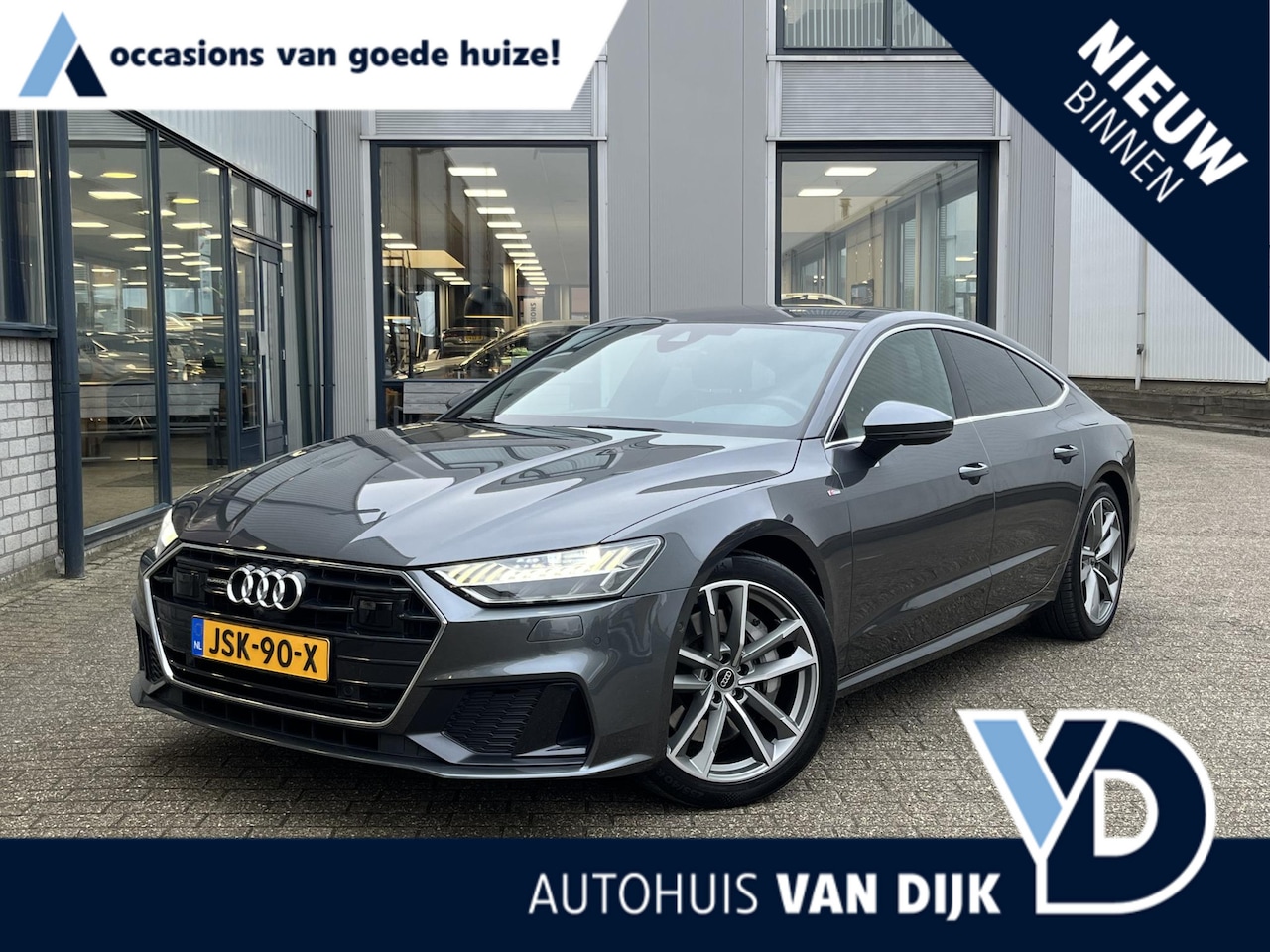 Audi A7 Sportback - 50 TFSI e quattro Pro Line S | S-Line/Leder/Navi/360° Camera/Adapt.Cruise/20"/Apple CarPla - AutoWereld.nl
