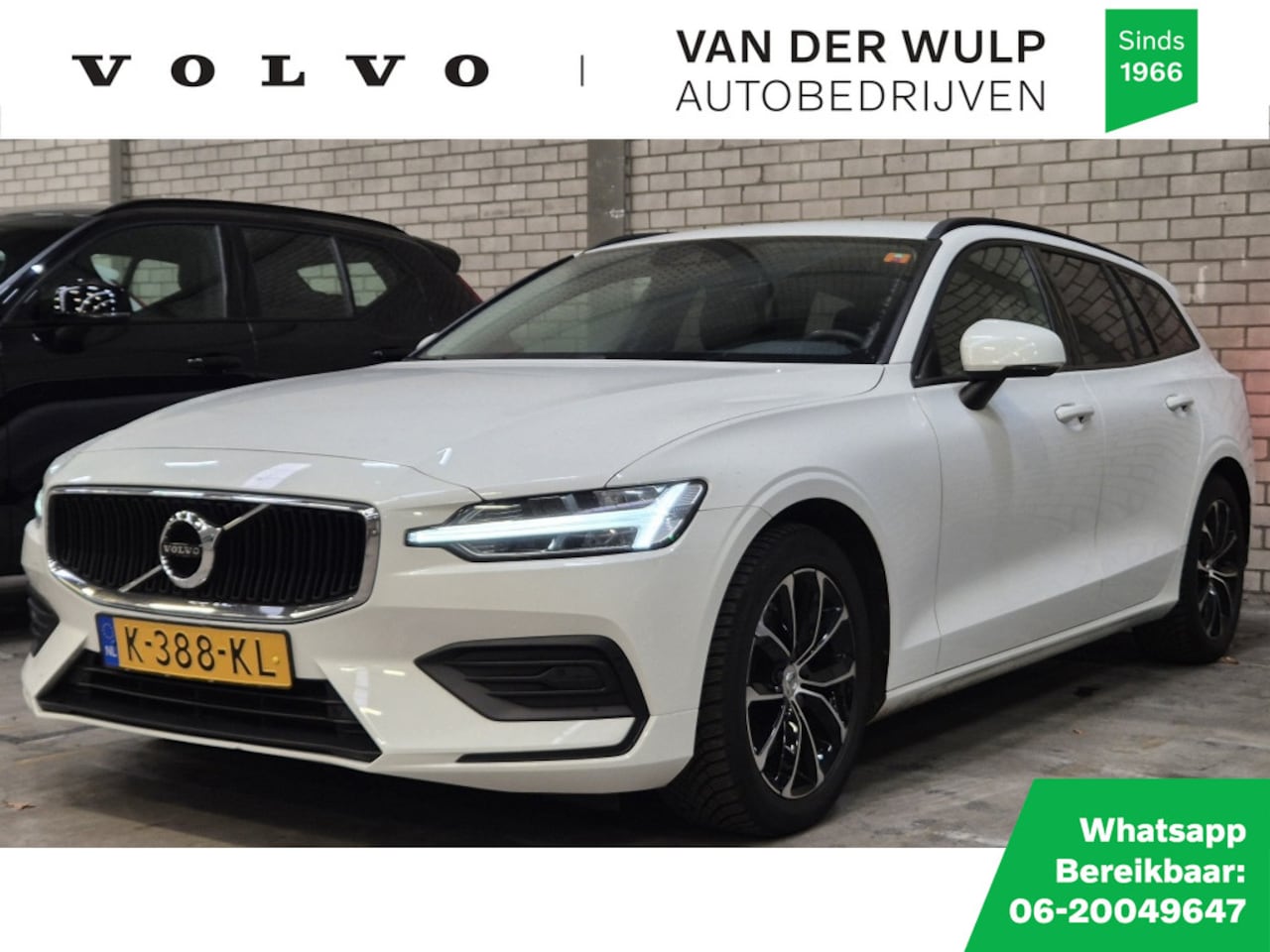 Volvo V60 - B3 163PK Momentum Advantage | Park Assist | 17'' | Leder - AutoWereld.nl