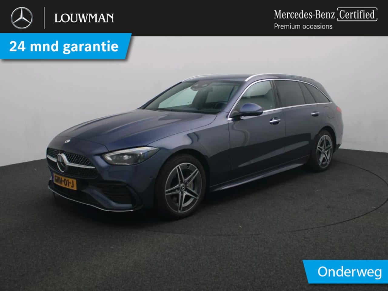 Mercedes-Benz C-klasse Estate - 300 e AMG Plug-In Hybride AMG Line | Alarm | Parkeerpakket met 360°-camera | Digital Licht - AutoWereld.nl