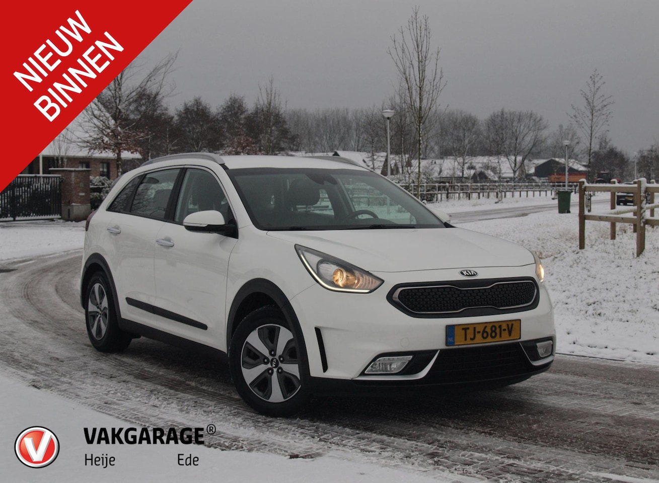 Kia Niro - 1.6 GDi Hybrid DynamicLine | Camera | Trekhaak | Cruise Control | Apple Carplay | - AutoWereld.nl