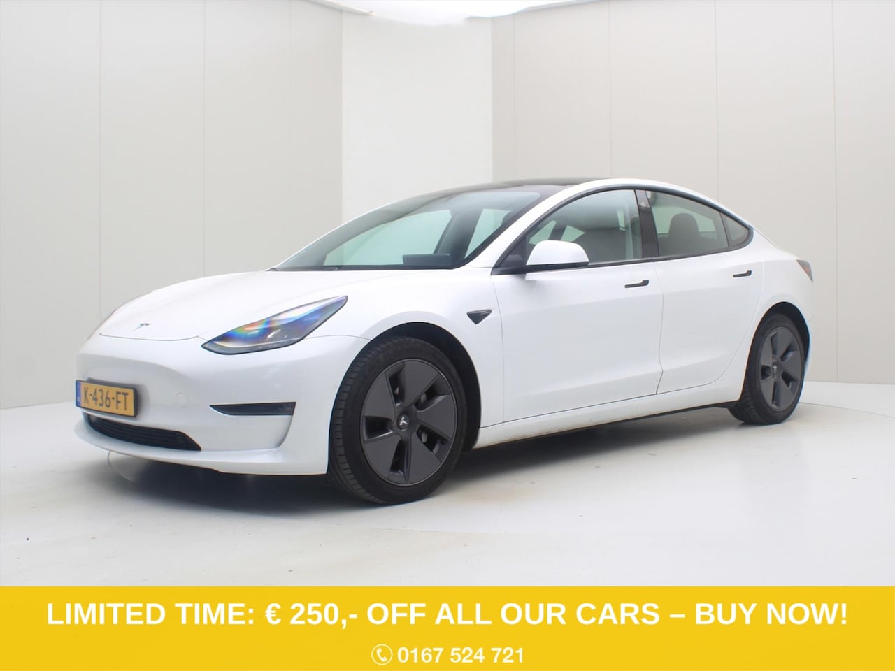 Tesla Model 3 - Long-Range AWD 351pk 75 kWh FACELIFT [ WARMTEPOMP+AUTOPILOT+620KM WLTP+PREMIUM AUDIO ] - AutoWereld.nl