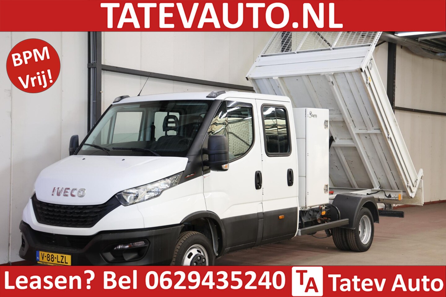 Iveco Daily - 35C16 3.0 160PK KIPPER DUBBEL CABINE 3500KG - AutoWereld.nl