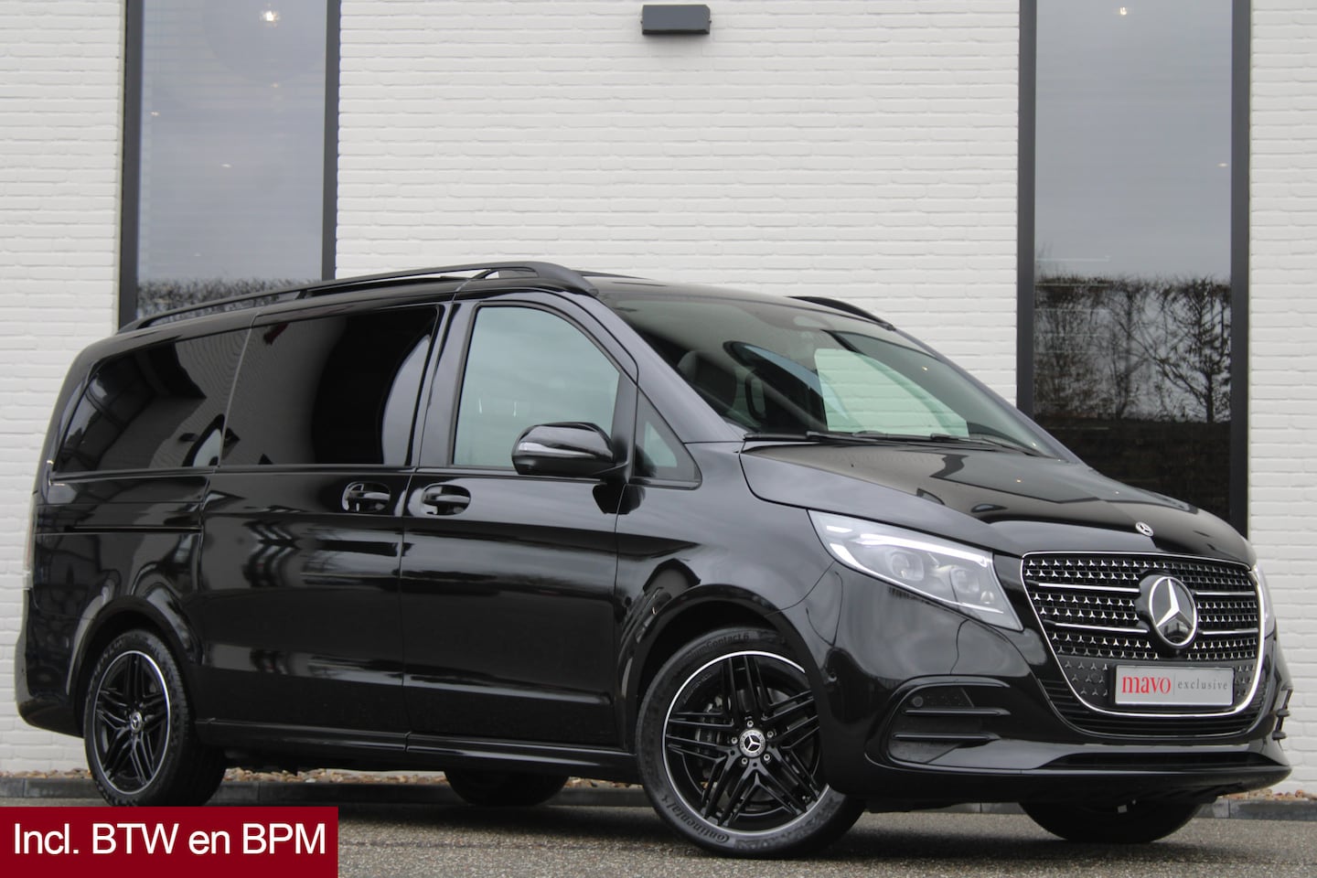 Mercedes-Benz V-klasse - 300d / AMG / Exclusive / 4-matic / Luchtvering / 7-pers / Pano / 360 Cam / Burmester / Vol - AutoWereld.nl