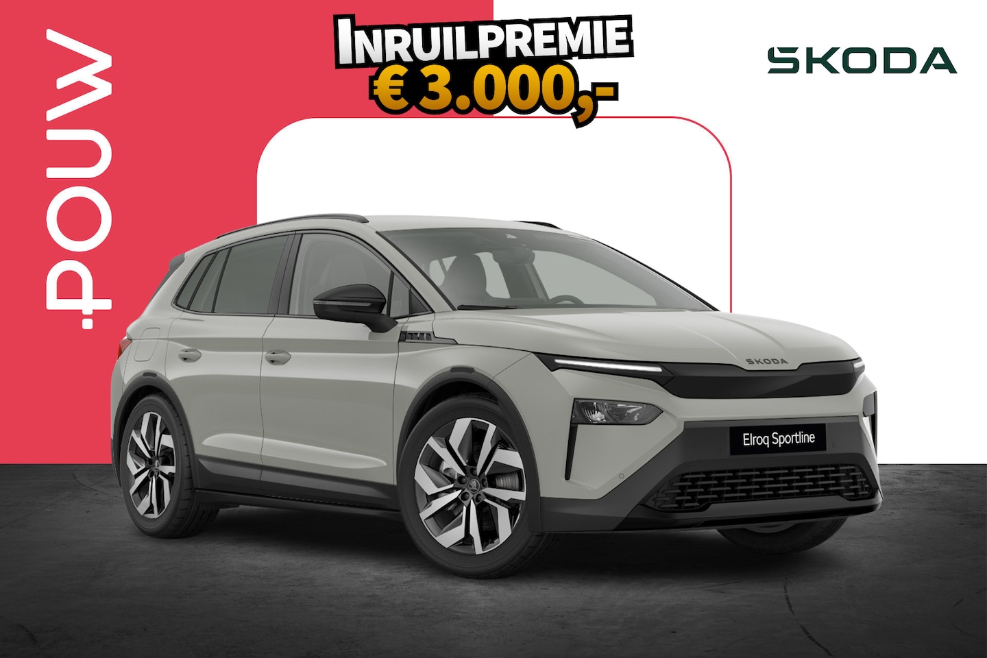 Skoda Elroq - 286pk 85 Sportline | Achteruitrijcamera | Trekhaak | Stoelverwarming - AutoWereld.nl