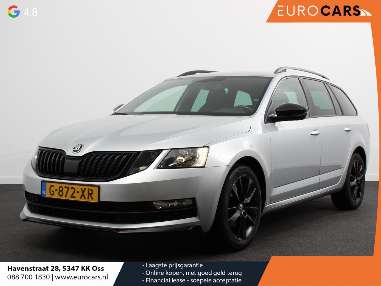 Skoda Octavia Combi - 1.0 TSI 115pk Sport Business | Navigatie | Climate Control | Trekhaak | Extra Getint Glas - AutoWereld.nl