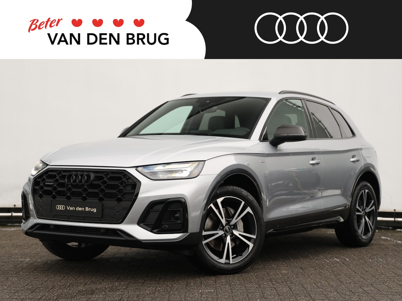 Audi Q5 - 50 TFSI e S edition Competition | Carbon spiegels | Trekhaak | Dodehoekdetectie | Elektr. - AutoWereld.nl
